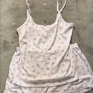 Laura Ashley Floral Print Sleepwear Set NWOT SZ L